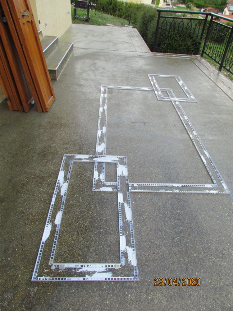 Terrasse rectangles avant